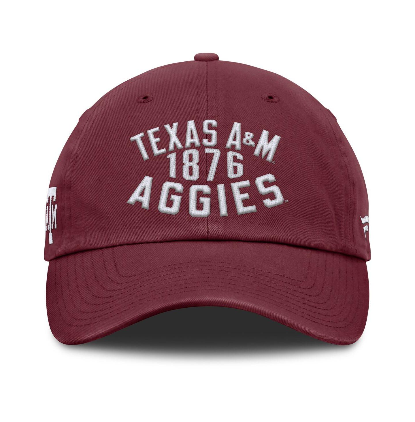 Мужская кепка Fanatics Maroon Texas A&M Aggies Archer Adjustable Hat — фото 2