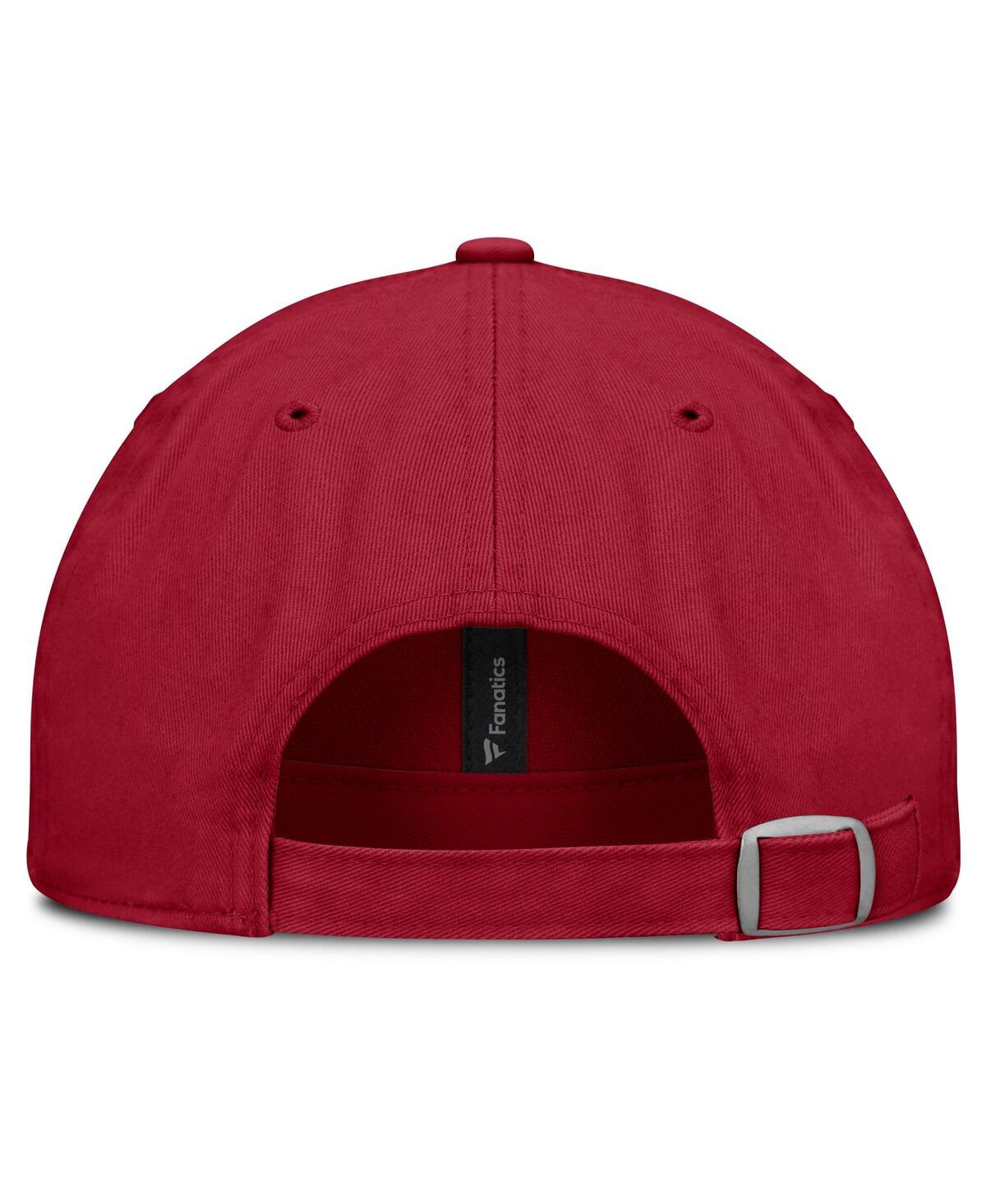 Fanatics Men's Cardinal Arkansas Razorbacks Archer Adjustable Hat In Red