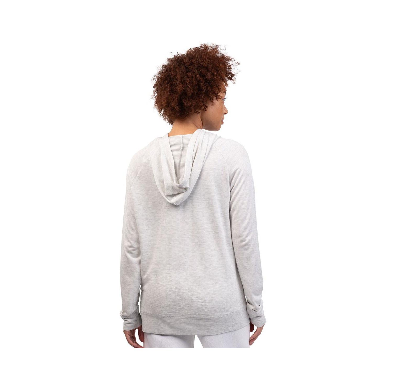 Women's Oatmeal Houston Astros Pregame Pullover Hoodie