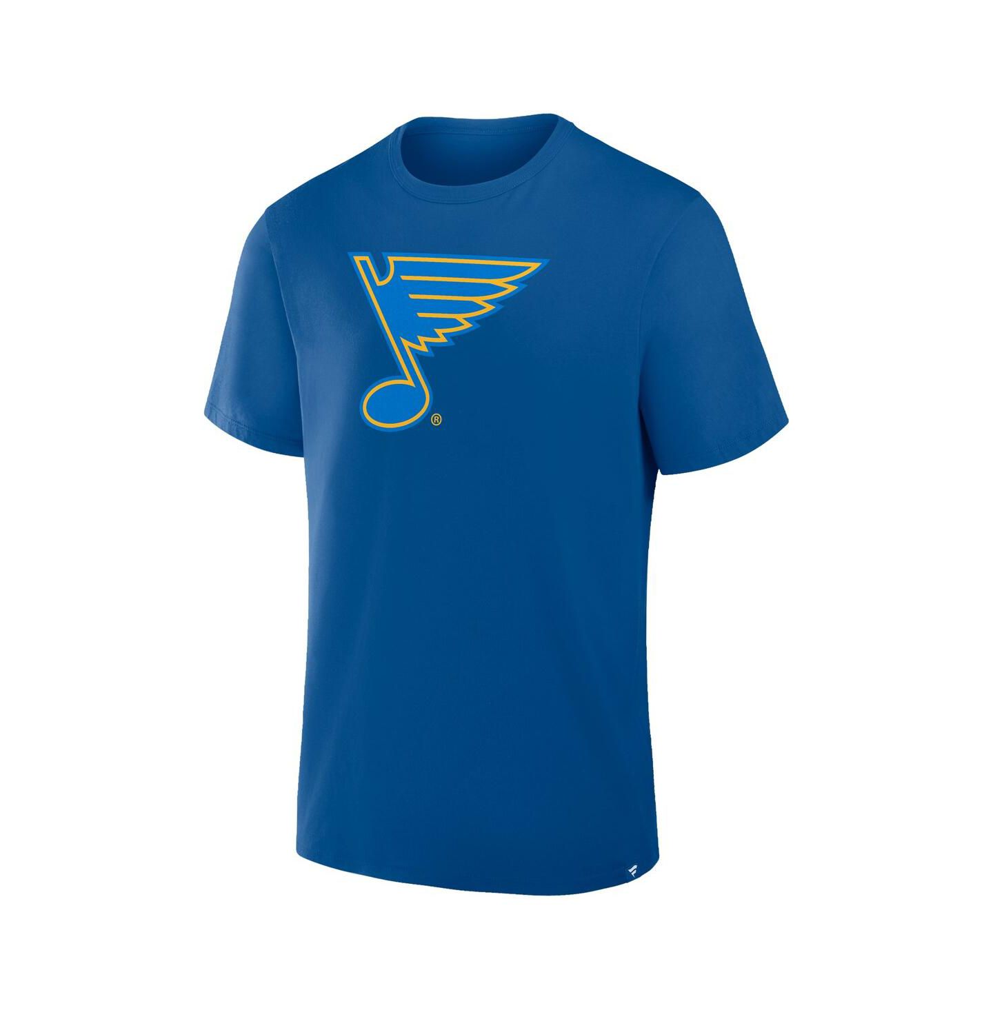 Мужская футболка Fanatics Blue St. Louis Blues Primary Logo Legacy — фото 2