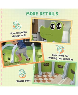 Kids Play Tunnel for Children 3-6 Years to Crawl and Climb, 76" Long