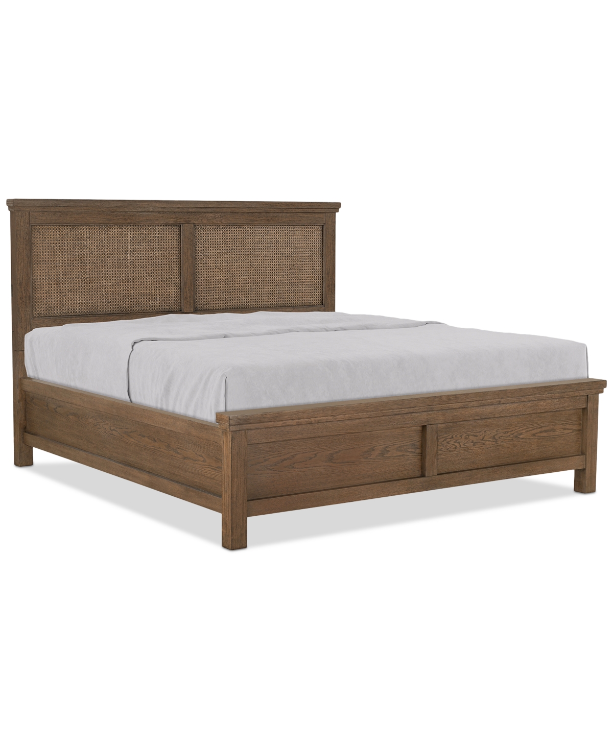 Macy's Alverton King Cane Bed, Created For  In Transparent
