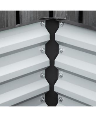 Raised Garden Bed Vegetable Planter Flower Gardening Box Patio