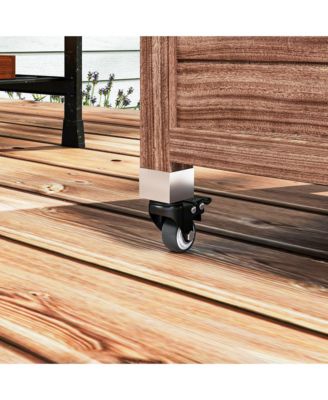 Grill Cart, Stainless Steel Top Kitchen Island with Drawer,