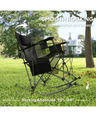 Camp Chairs for Adults, 2 Pack Outdoor Folding Chairs,
