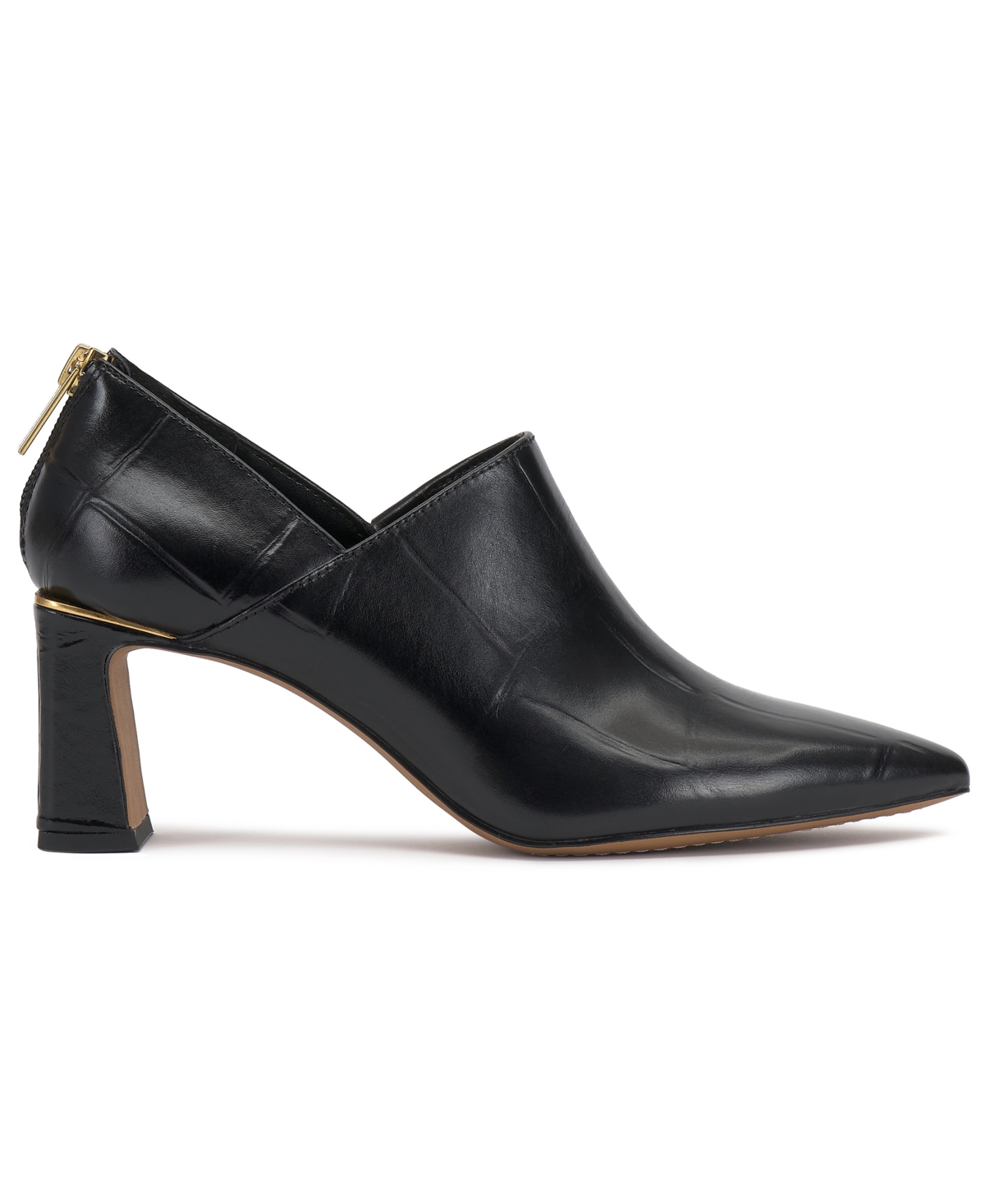 Vince Camuto Haiden Block Heel Bootie In Black