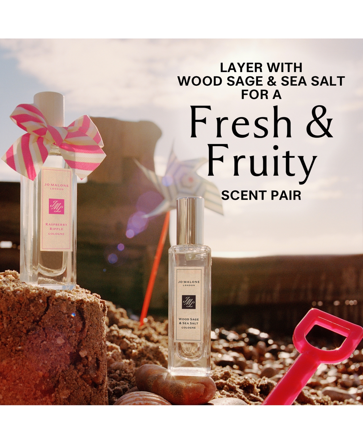 Jo Malone London 2-pc. Raspberry Ripple & Wood Sage & Sea Salt Cologne Gift Set In Transparent