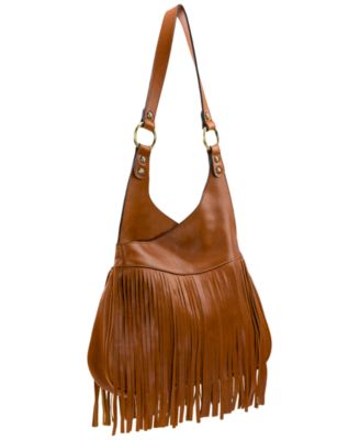 Pienza Medium Leather Shoulder Bag