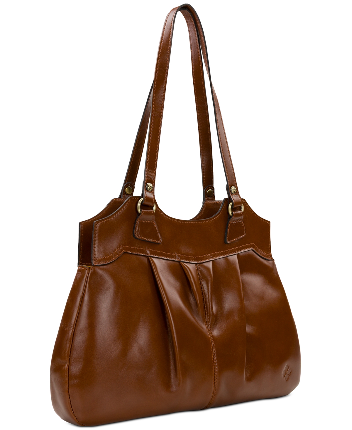 Patricia Nash Napoli Extra Large Satchel In Brown