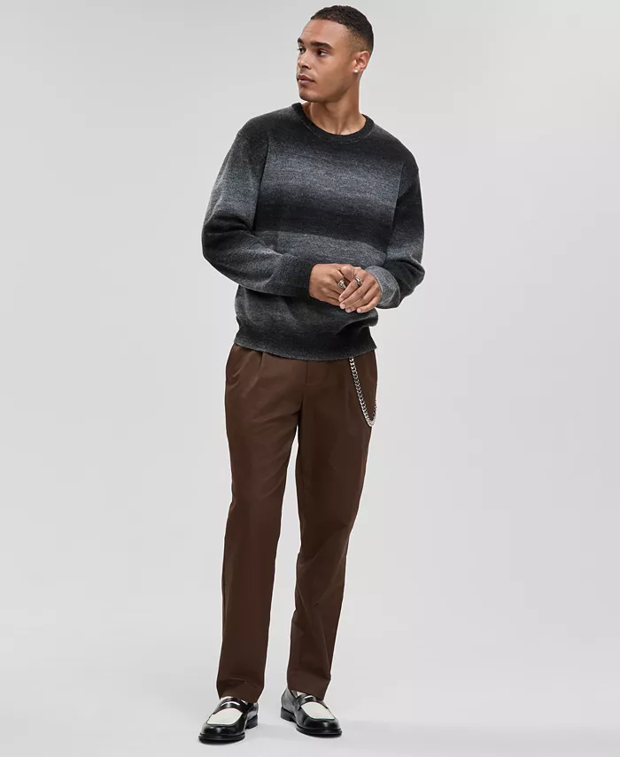 Men's Relaxed-Fit Ombr&eacute; Crewneck Sweater - thumbnail 9