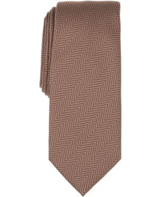 Men's Dune Herringbone-Pattern Tie, Macy's Exclusive