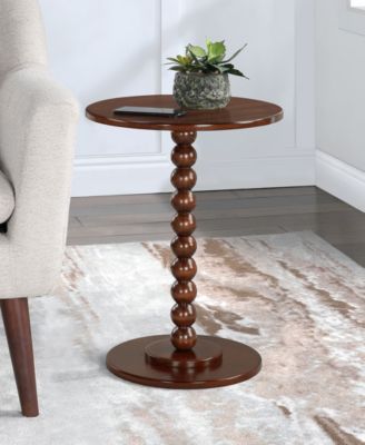 17.75" Wood Classic Accents Venetian Islands Spindle Table