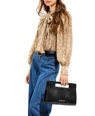 Ravina Medium Leather Melbourne Clutch