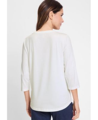 Women's Dazzling Placement Print Tee