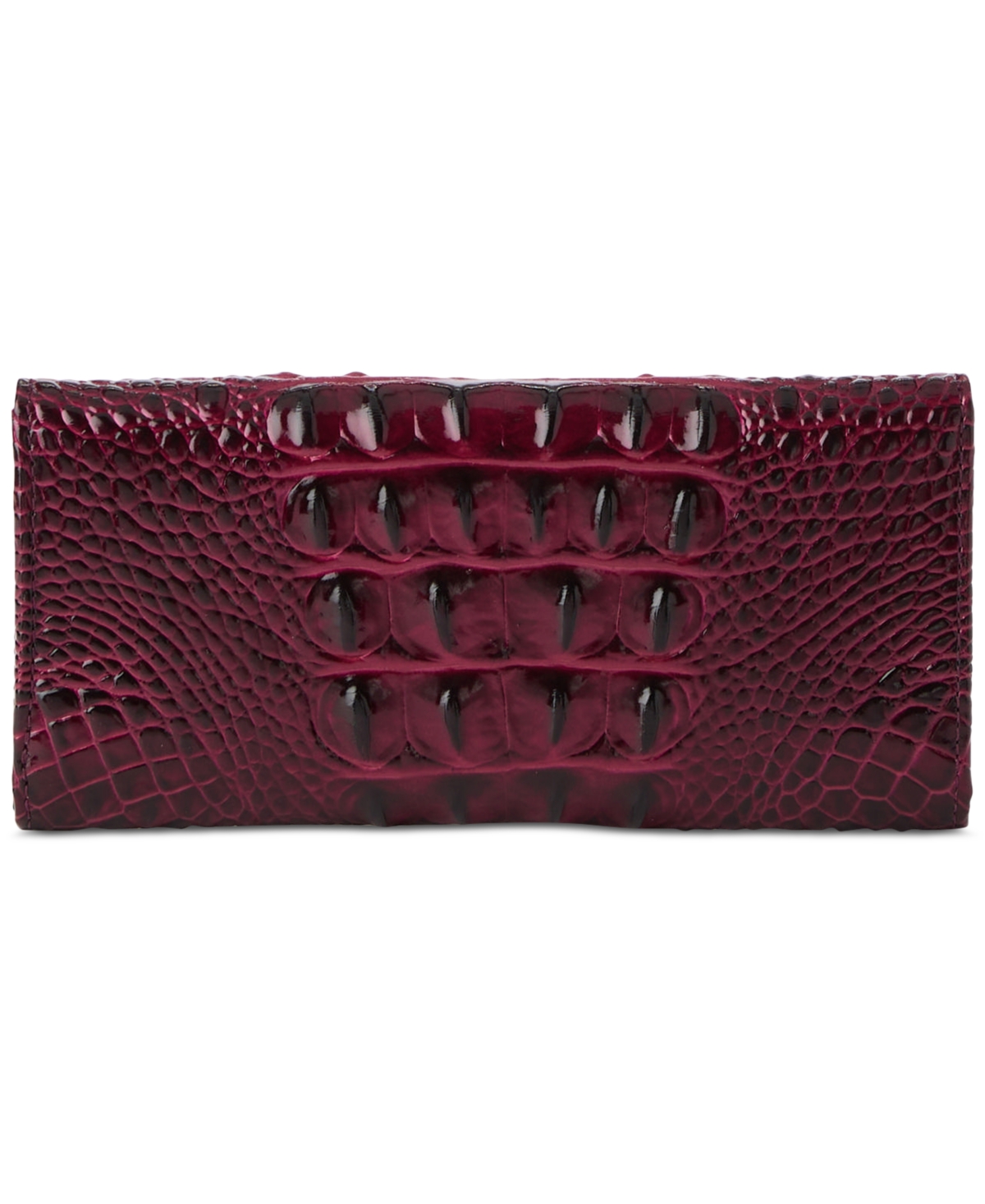 Brahmin Veronica Croc Embossed Leather Wallet
