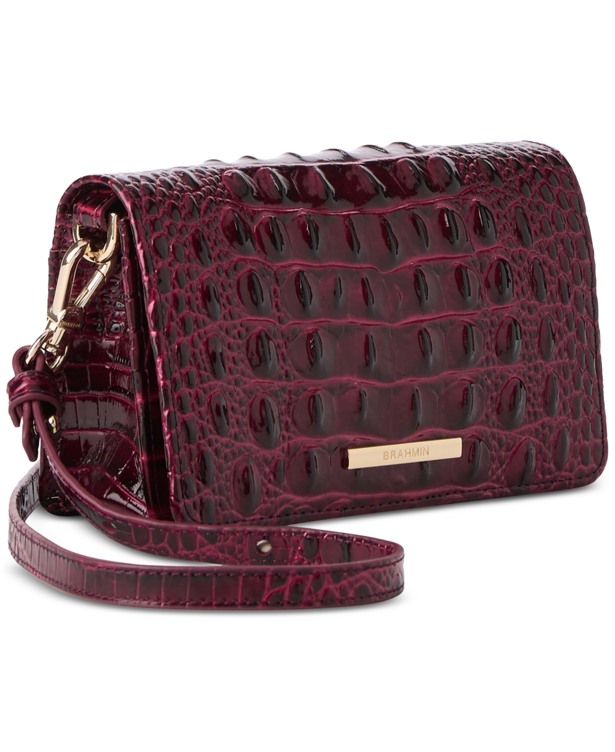 Brahmin Minuette Melbourne Mini Leather Crossbody Bag