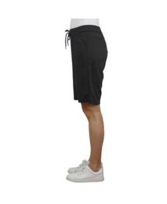 Women's Loose Fit Tech Fleece Performance Shorts With Heat Seal Zipper Pocket