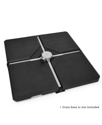 4 Cantilever Offset Umbrella Base Weight Stand Water/Sand Filled