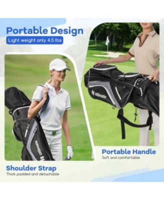 Golf Cart Bag with 14 Way Top Dividers