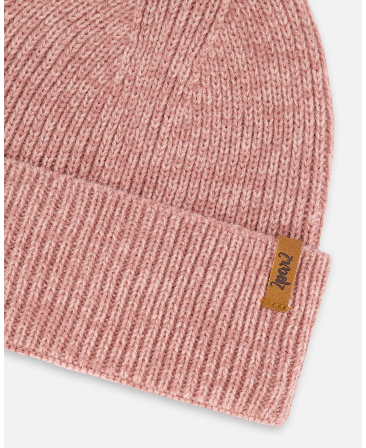 Deux par Girl Mid-Season Knit Hat Dusty Pink - Toddler|Child