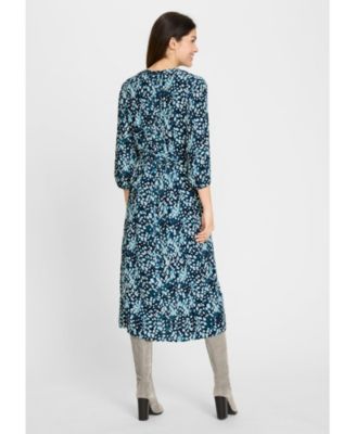 Women's Modern Animal Print Tunic Dress