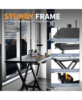 Professional Electric Dog Grooming Table (50" Black)