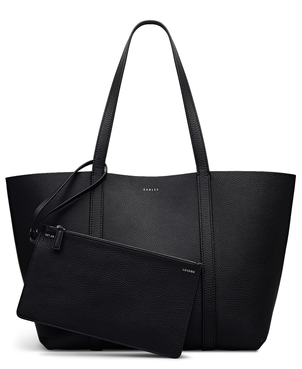 Radley London Hanbury Row Extra Large Open Top Tote Bag In Black