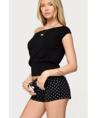 Women's Michaela Off Shoulder Knit Top