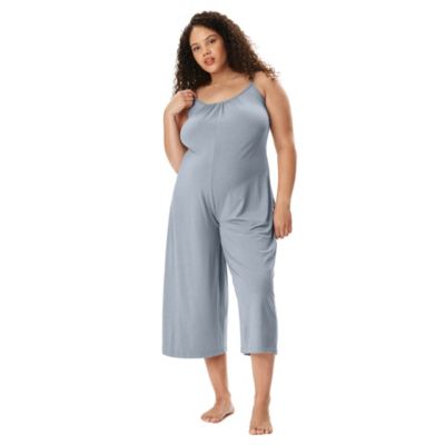 Maternity Motherhood Sleep Romper with Nursing Access