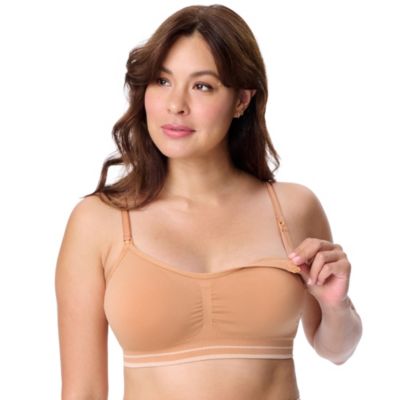 Motherhood Women's Maternity Seamless Nursing and Hands-Free Pumping Bra