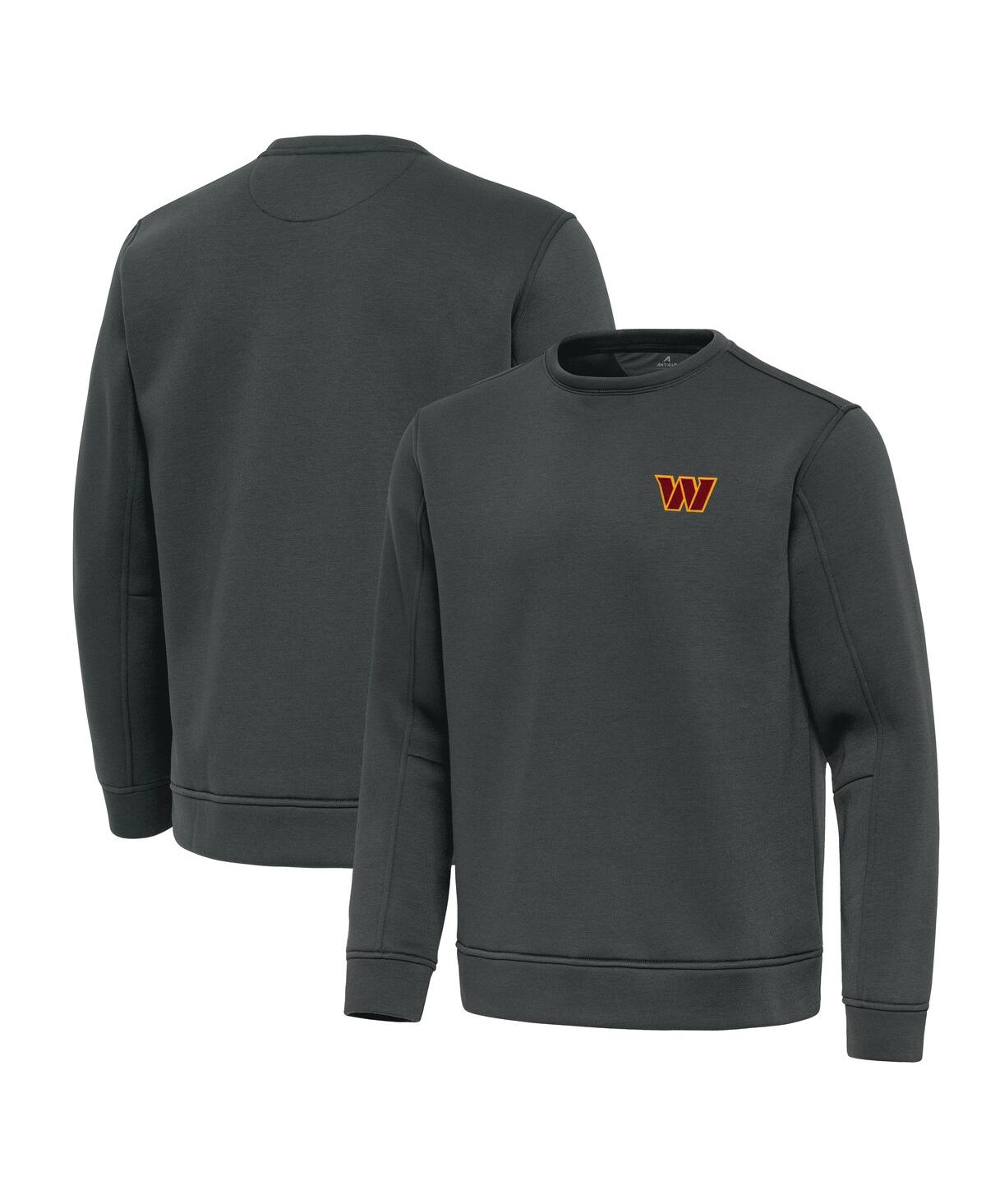 Men's Pewter Washington Commanders Relevant Lightweight Pullover Sweatshirt - Pewter