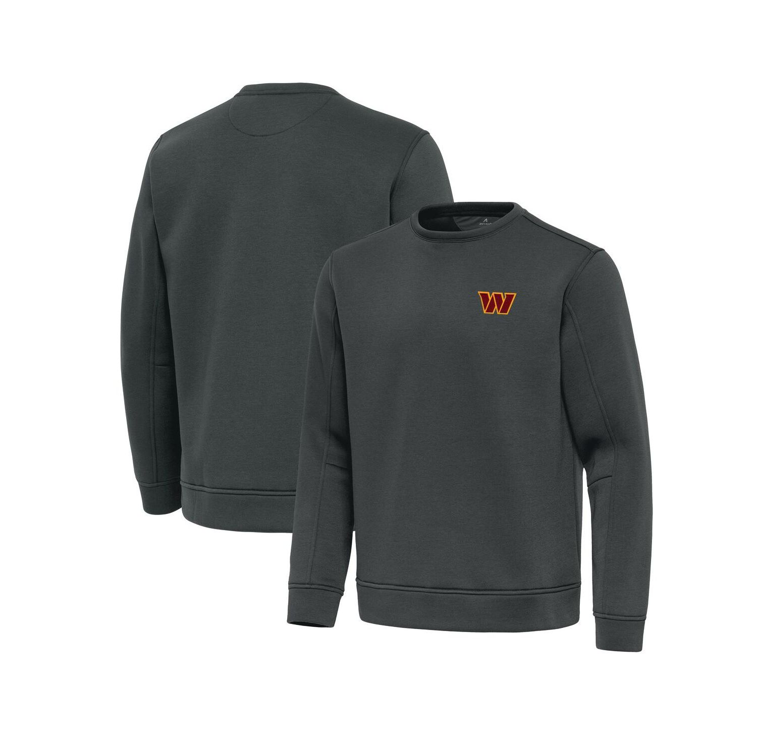 Men's Pewter Washington Commanders Relevant Lightweight Pullover Sweatshirt