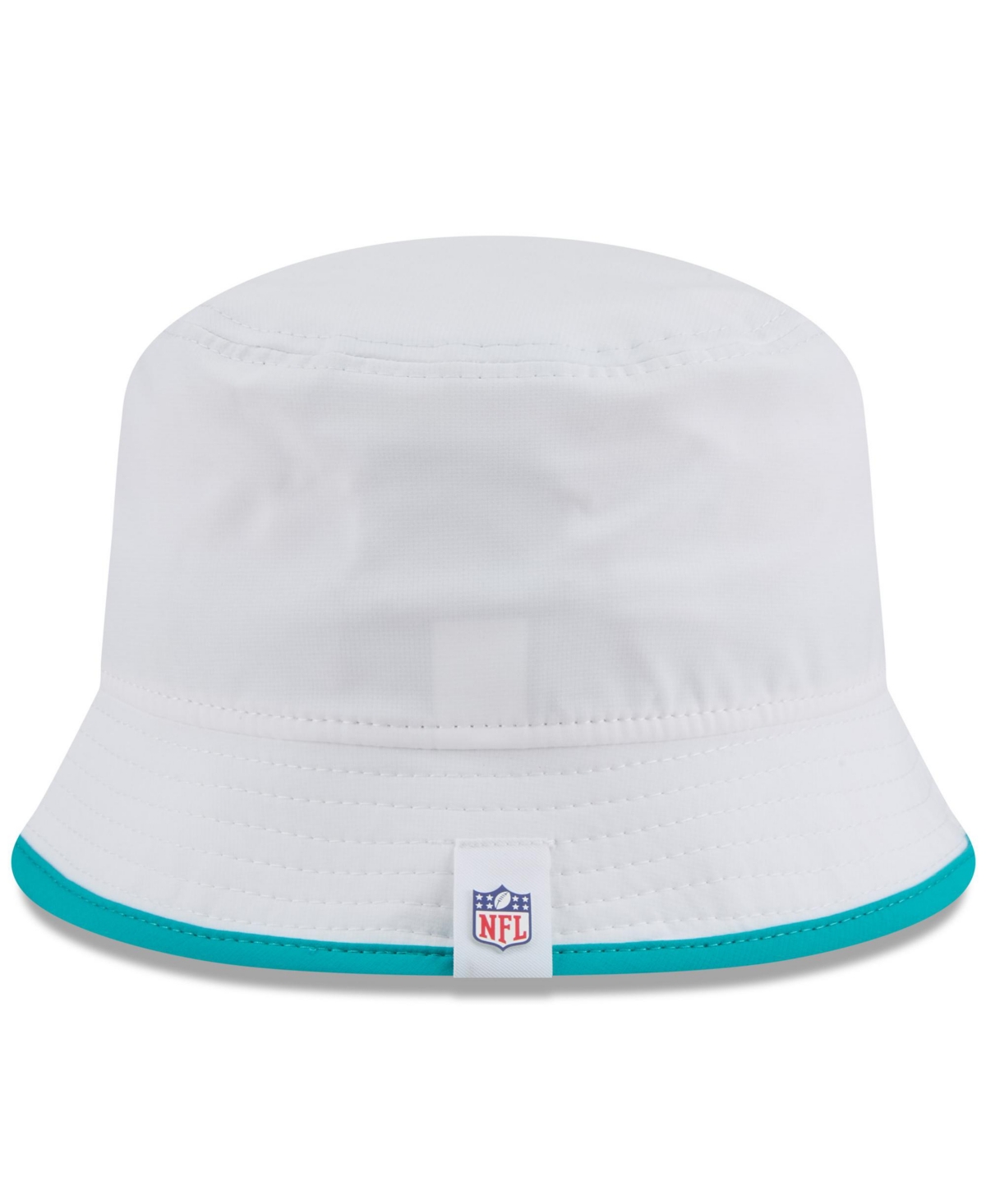 New Era Men's White Miami Dolphins 2025 Nfl Training Camp Stretch Bucket Hat In White