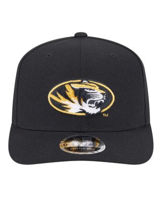 Men's Black Missouri Tigers Team Collective 9SEVENTY Stretch-Snap Adjustable Hat