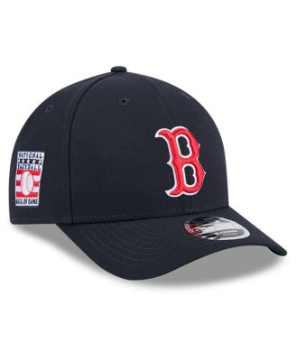 New Era - Men's Navy Boston Red Sox Baseball Hall of Fame 9FORTY M-Crown Adjustable Hat