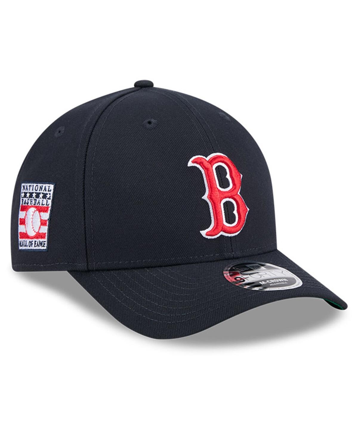 Men's Navy Boston Red Sox Baseball Hall of Fame 9FORTY M-Crown Adjustable Hat - Navy