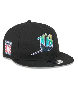 New Era Men's Black Tampa Bay Rays Baseball Hall of Fame Retro Crown ...