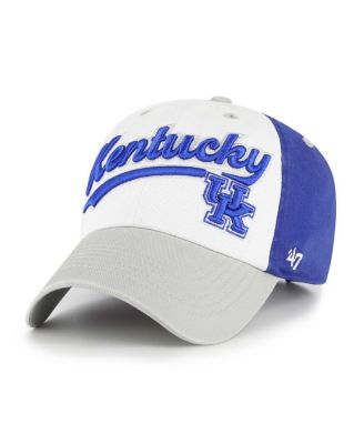 '47 Brand - Big Boys and Girls White Kentucky Wildcats Scooter Clean Up Adjustable Hat