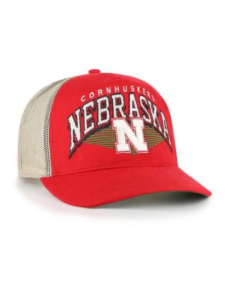 Men's Scarlet Nebraska Huskers Pomona Mesh Hitch Adjustable Trucker Hat