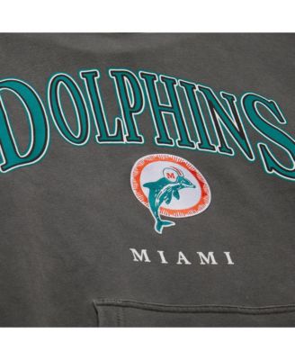 Men's Gray Miami Dolphins Slot Pullover Hoodie