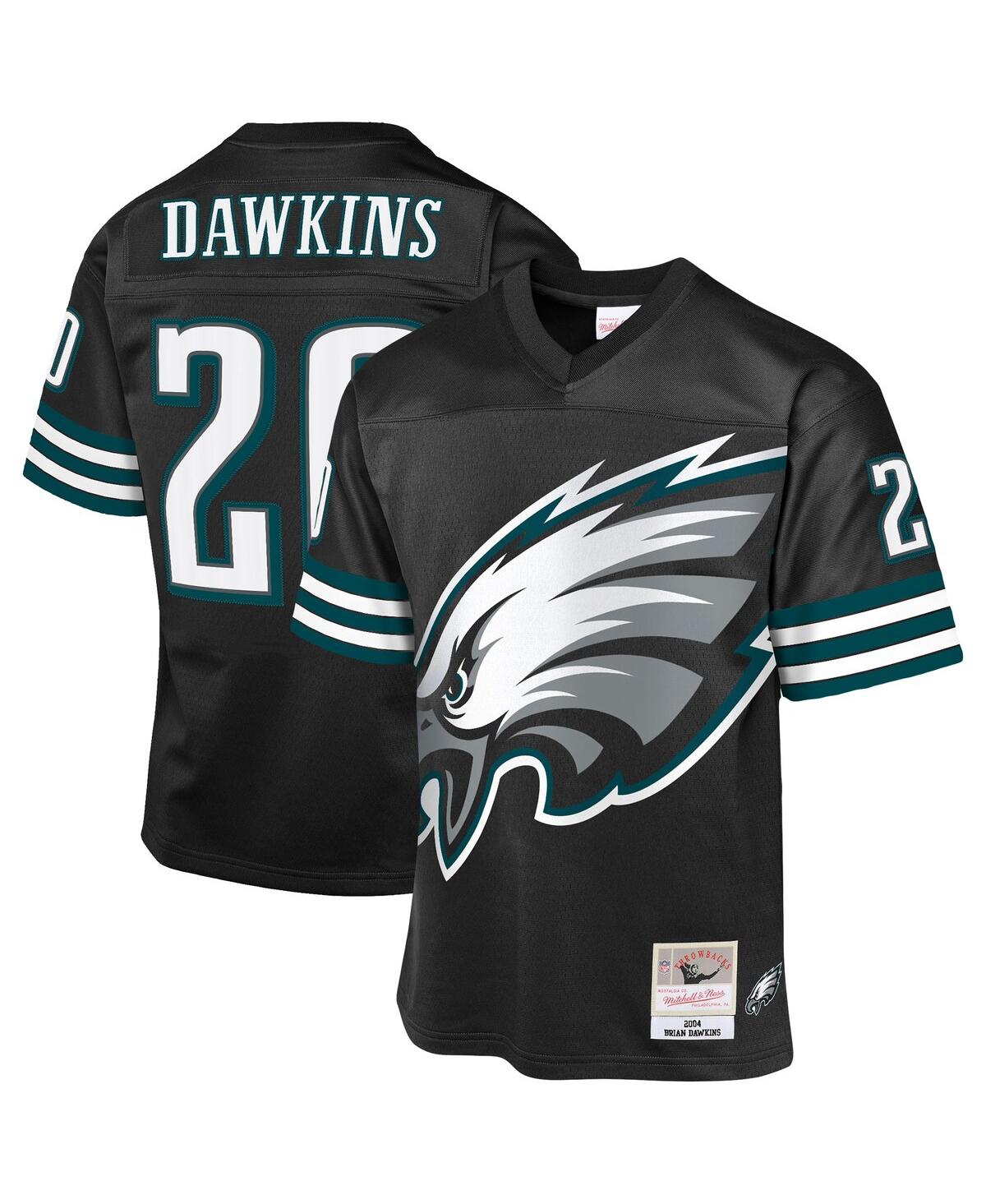 Mitchell & Ness Big Boys and GirlsÂ  Brian Dawkins Black Philadelphia Eagles 2004 Throwback Fashion Jersey - Black