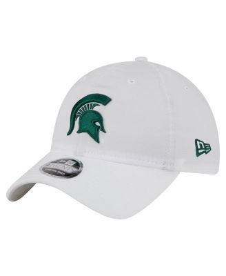 New Era - Men's White Michigan State Spartans Active Ripstop 9TWENTY Adjustable Hat
