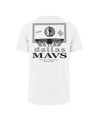 Men's White Dallas Mavericks City Edition Backboard Franklin T-Shirt