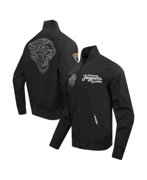Мужская куртка Pro Standard Black Jacksonville Jaguars Paint The City Twill Full-Zip