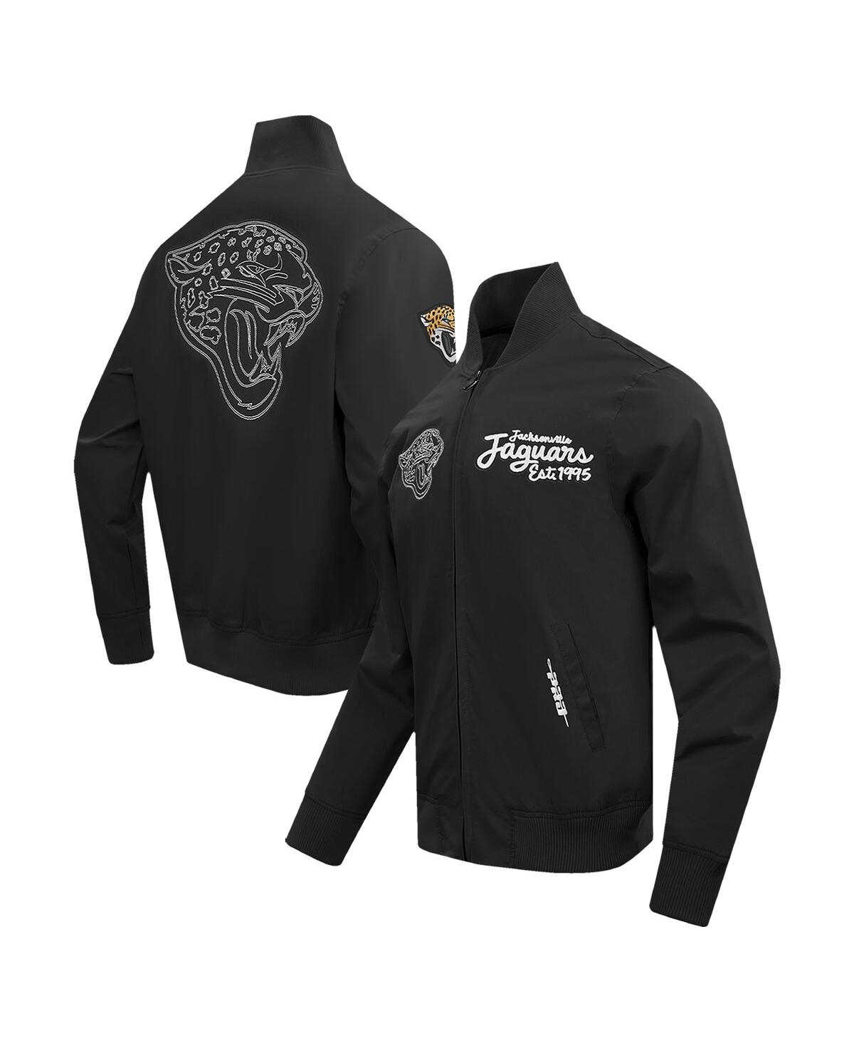 Men's Black Jacksonville Jaguars Paint The City Twill Full-Zip Jacket - Black