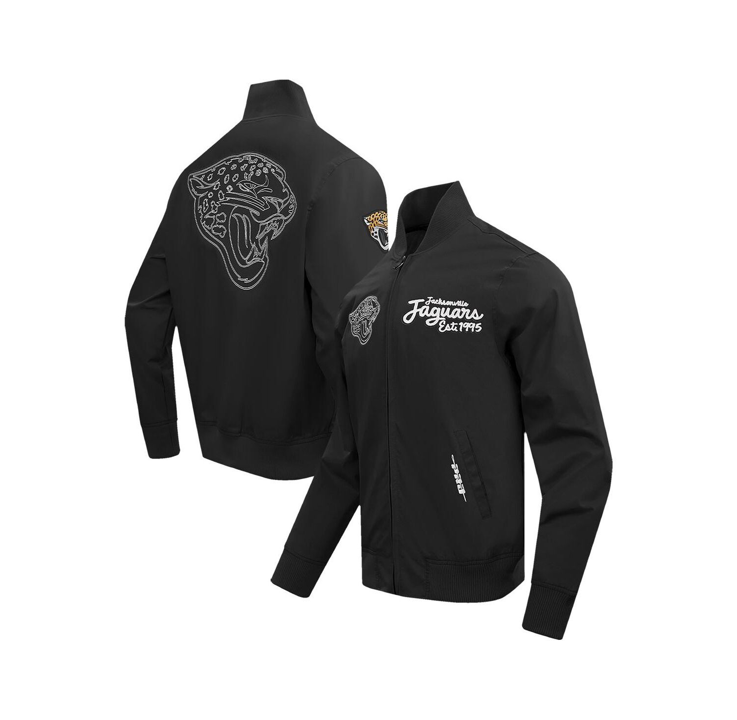Men's Black Jacksonville Jaguars Paint The City Twill Full-Zip Jacket