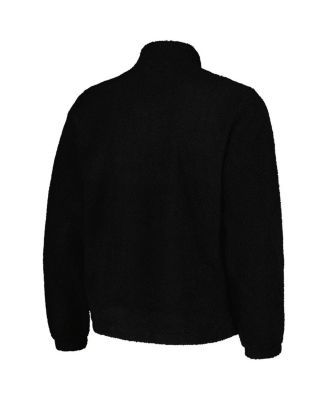 Men's Black Virginia Tech Hokies Pinch Runner Half-Zip Sweatshirt