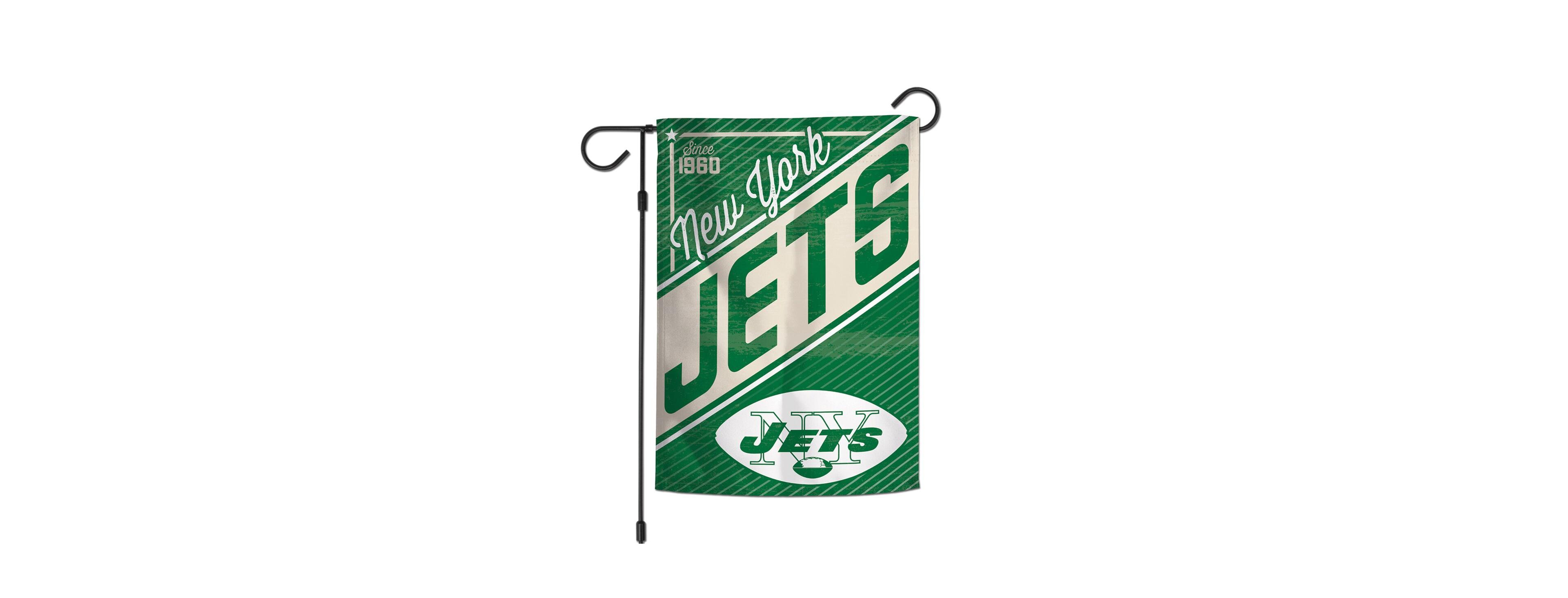 Wincraft New York Jets 2-Sided 12'' x 18'' Team Garden Flag