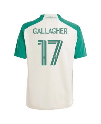 Big Boys and Girls Jon Gallagher Tan Austin FC 2024 The Armadillo Kit Replica Player Jersey