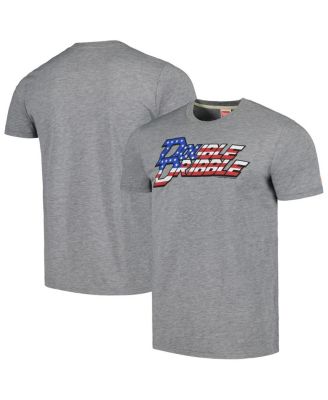 Homage - Men's and Women's Gray Double Dribble Tri-Blend T-Shirt
